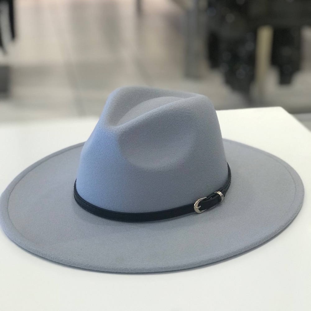 Wide brim Fedora